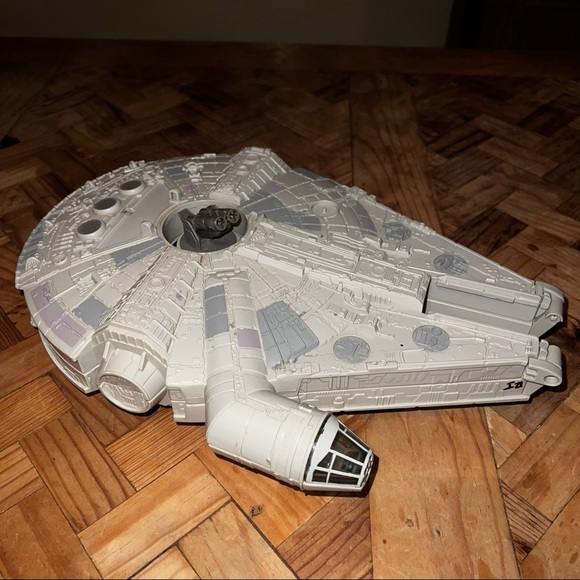 1995 Star Wars Micro Machines Millennium Falcon Playset Vintage - Picture 2 of 9